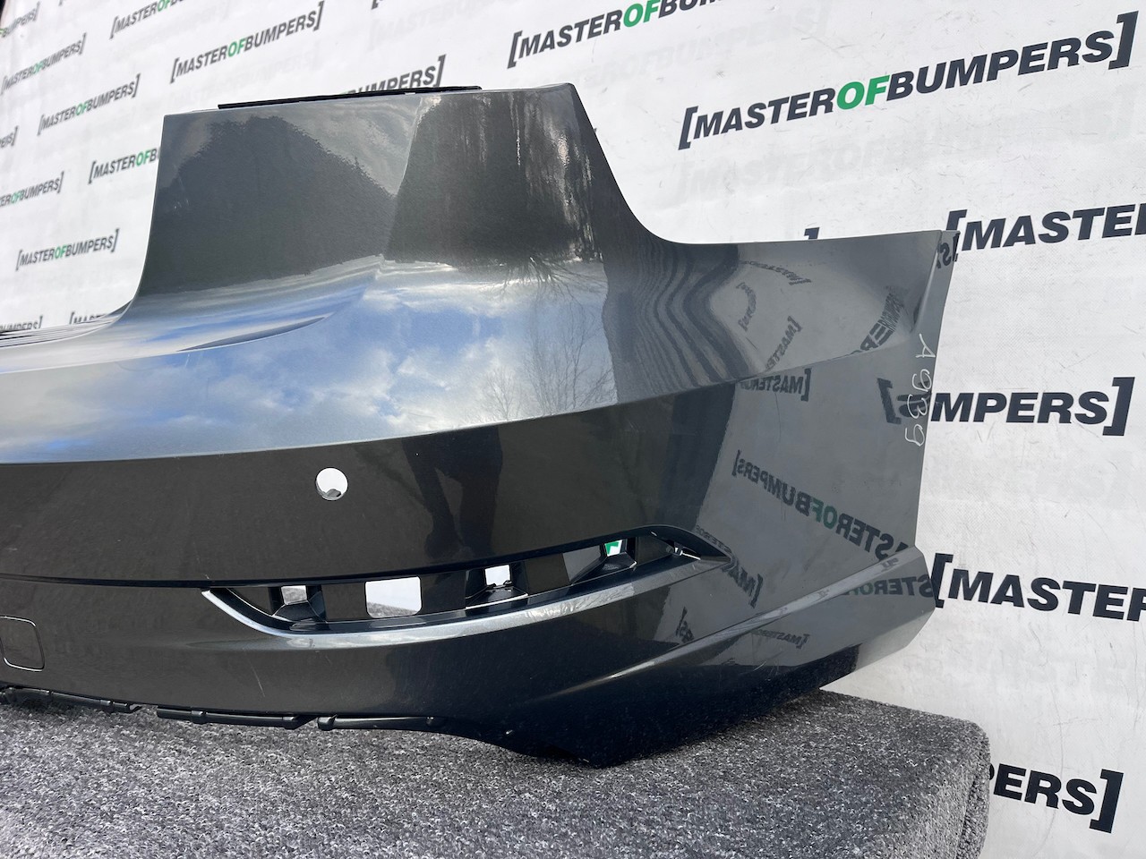 Audi A3 S Line S3 Saloon Only 4 Door 2016-2019 Rear Bumper 4 Pdc Genuine [a939]