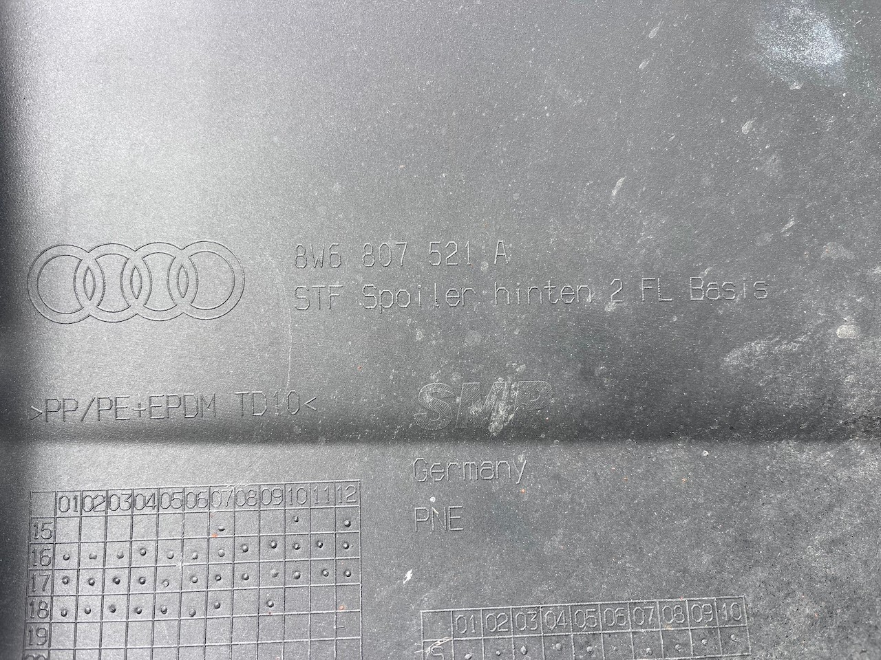 Audi A5 Se Sport Tfsi Coupe Cabrio 2017-2020 Rear Bumper 4 Pdc Genuine [a930]