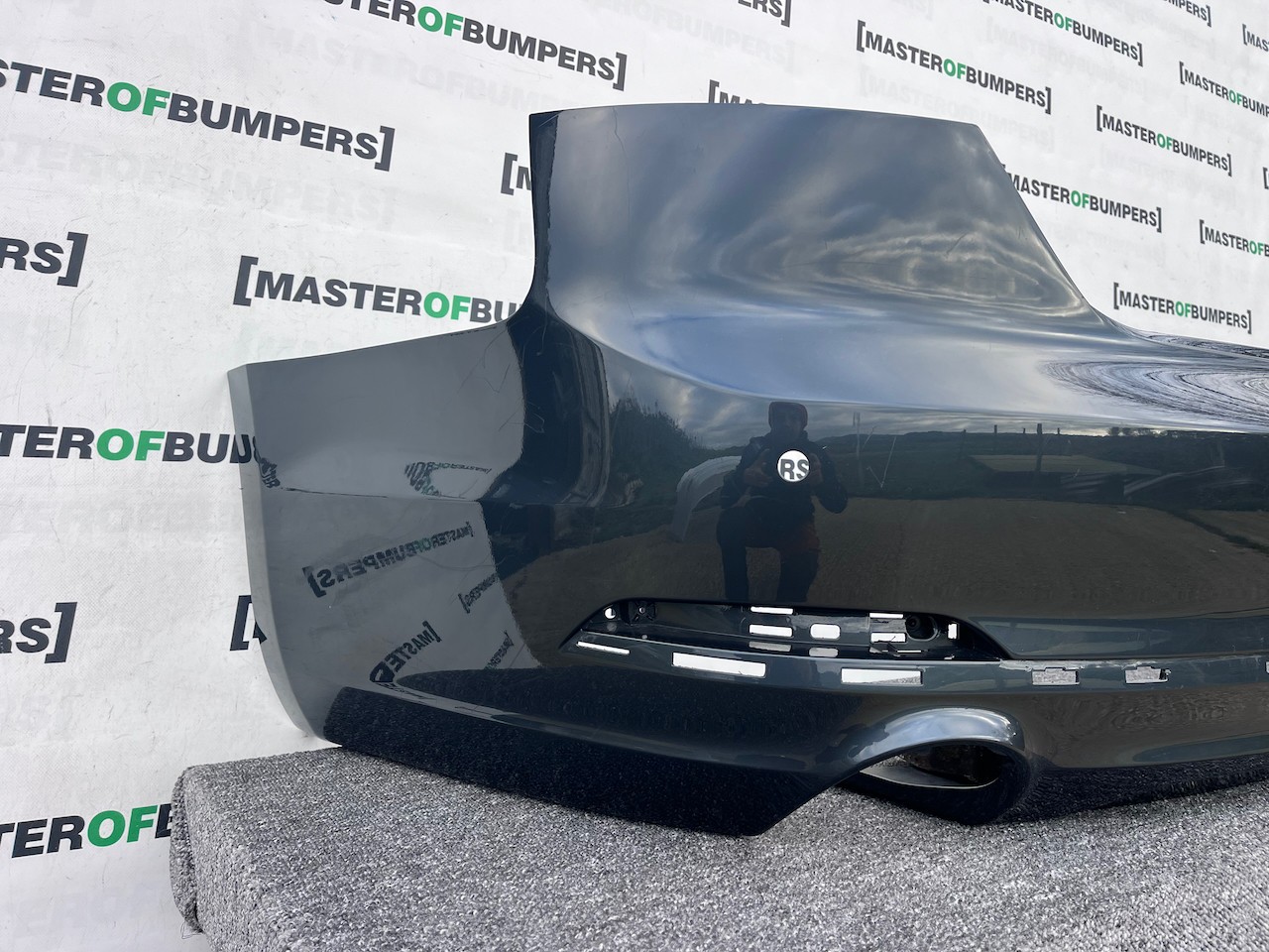 Audi A5 Se Sport Tfsi Coupe Cabrio 2017-2020 Rear Bumper 4 Pdc Genuine [a930]