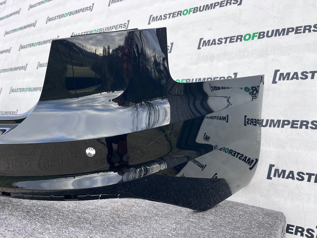 Audi A4 Technik Sport Avant Estate 2021-2025 Rear Bumper 4 Pdc Genuine [a935]