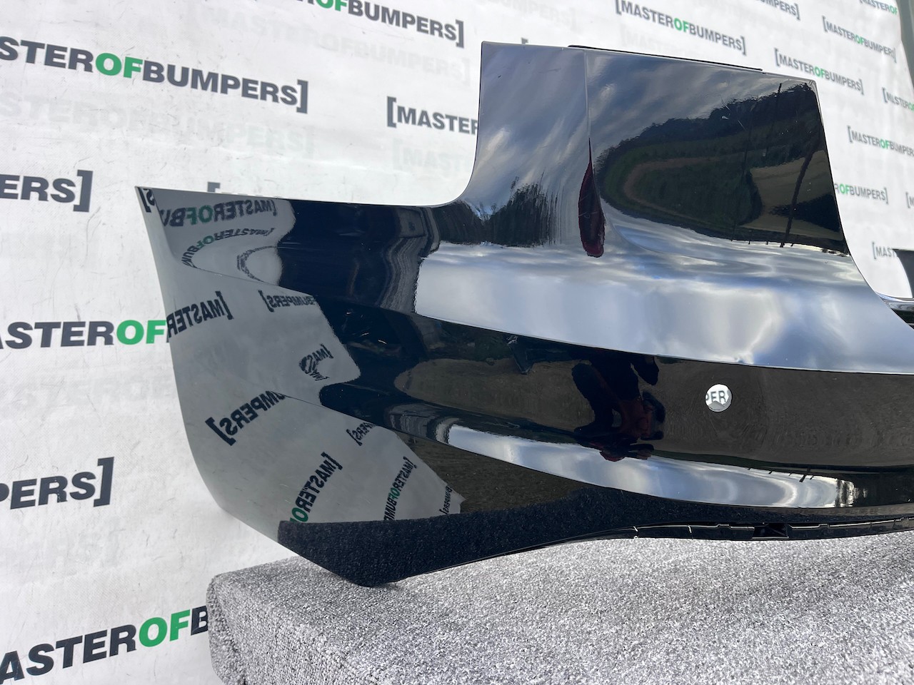 Audi A4 Technik Sport Avant Estate 2021-2025 Rear Bumper 4 Pdc Genuine [a935]