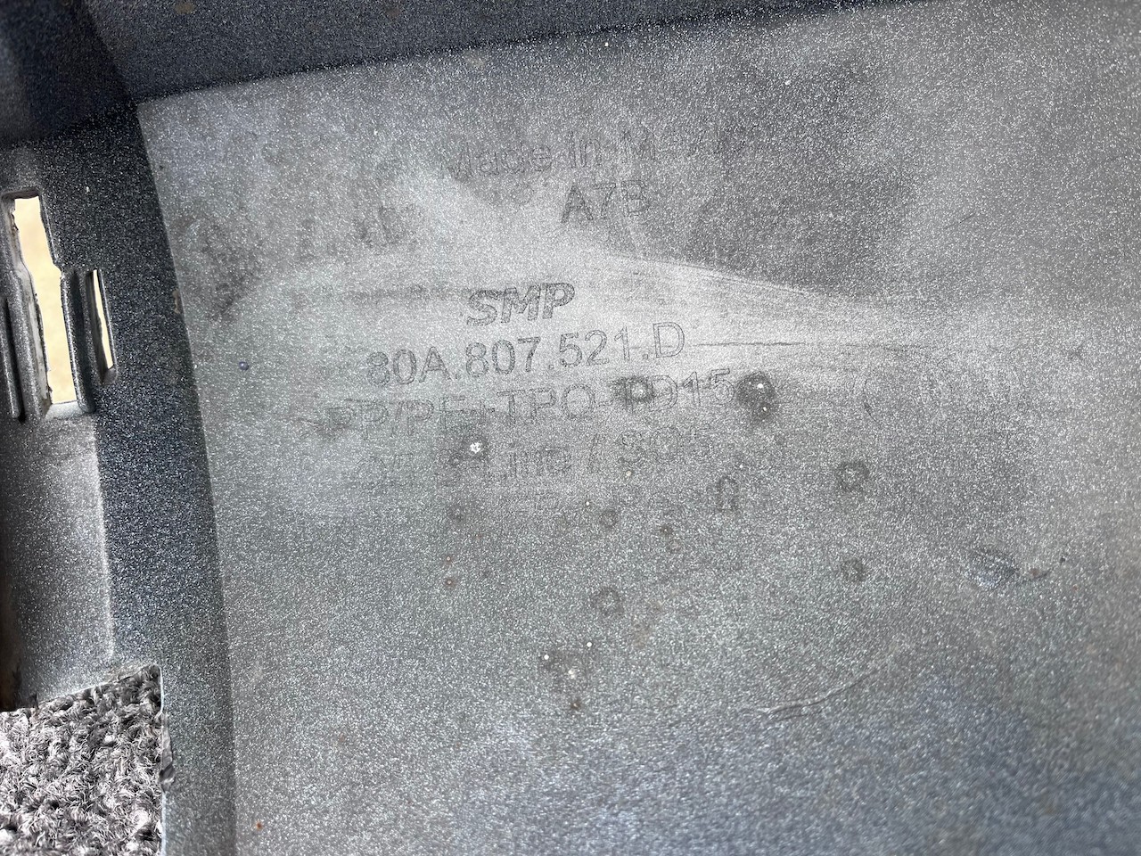 Audi Q5 S Line Black Edition Suv 2017-2020 Rear Bumper 4 Pdc Genuine [a937]