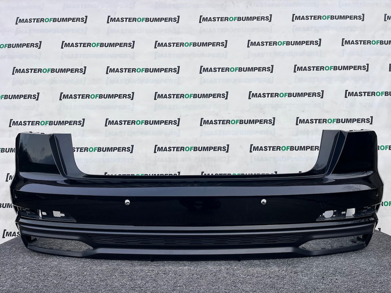 Audi A6 S Line Saloon Only C8 2019-2023 Rear Bumper 6 Pdc Genuine [a926]