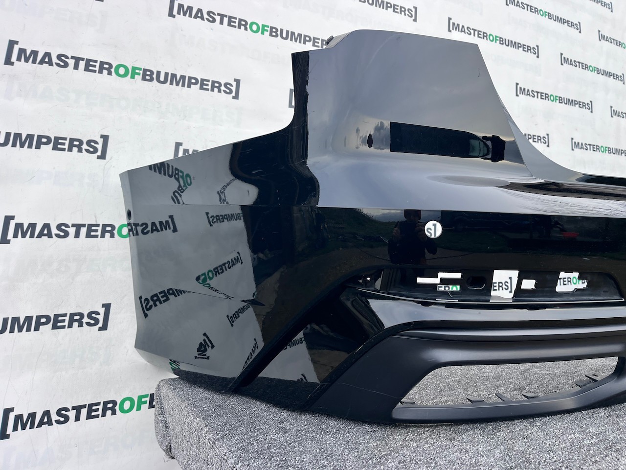 Audi A6 S Line Saloon Only C8 2019-2023 Rear Bumper 6 Pdc Genuine [a926]