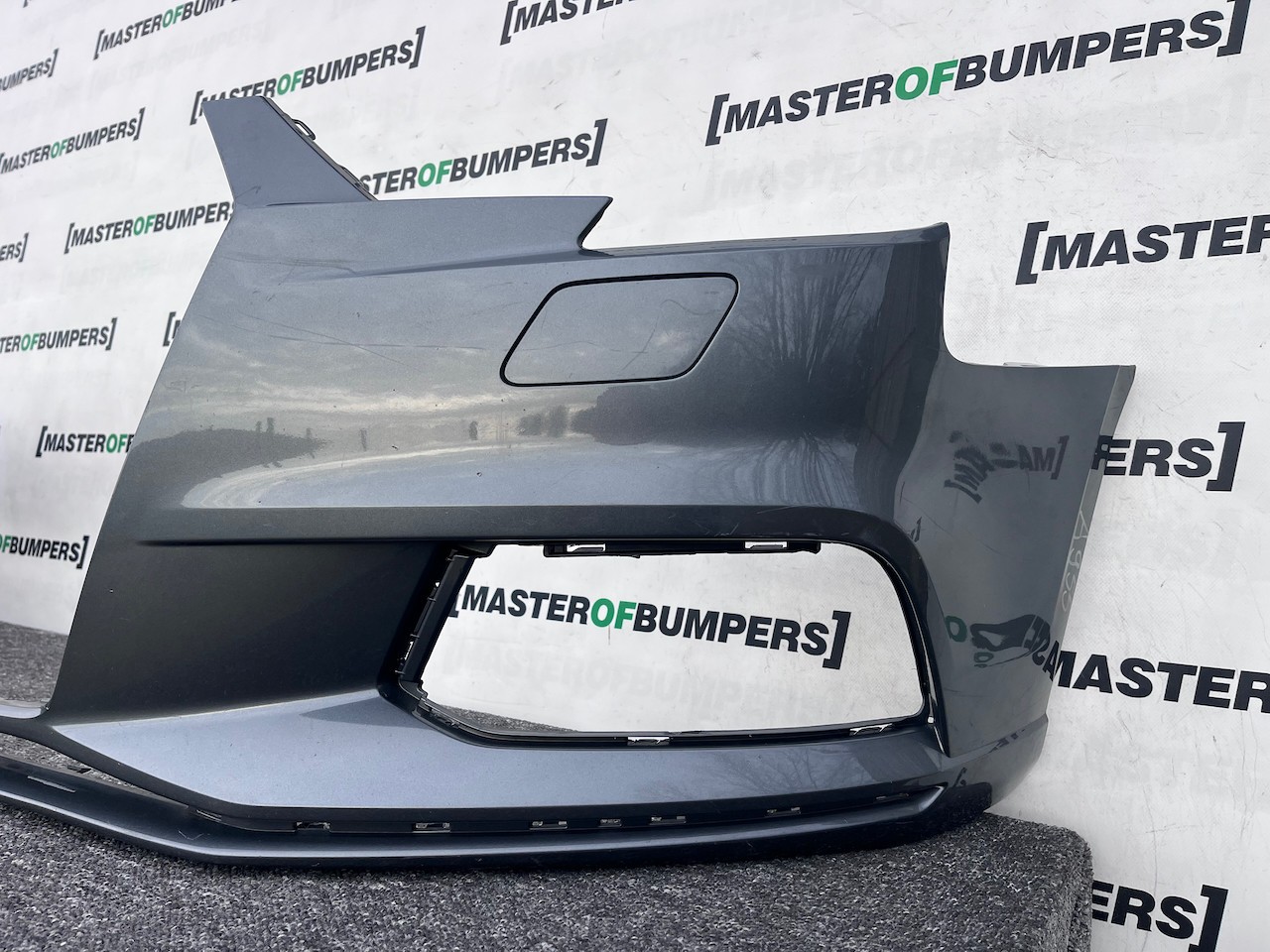 Audi A3 Se Saloon Cabrio 8v Lift 2016-2019 Front Bumper No Pdc Genuine [a955]