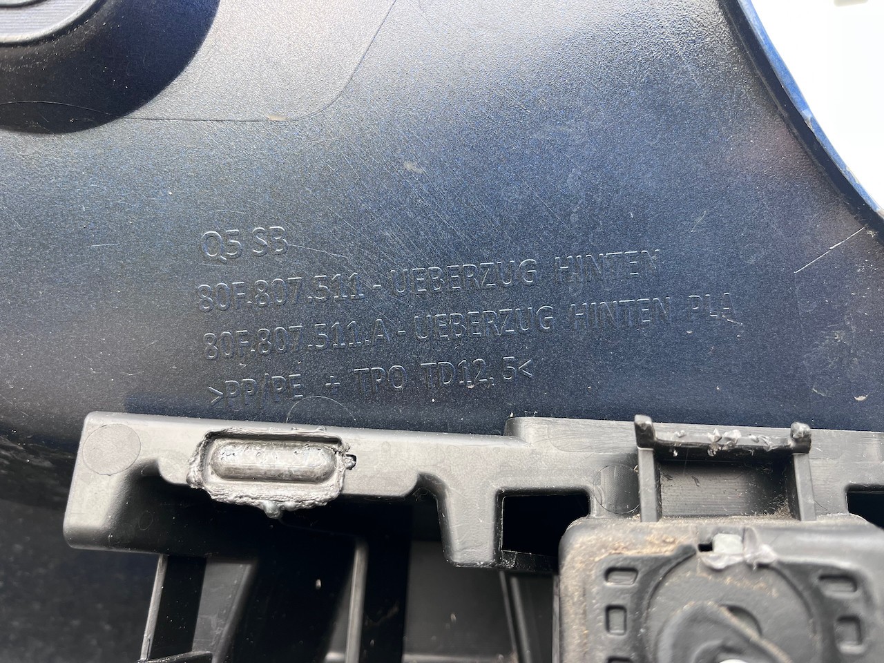 Audi Q5 S Line Sportback 2021-2024 Rear Bumper Genuine [a957]