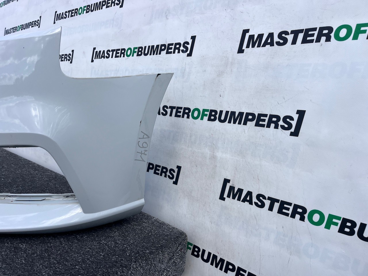 Audi A3 Se Sportback 8v Facelift 2016-19 Front Bumper No Pdc Jets Genuine [a971]