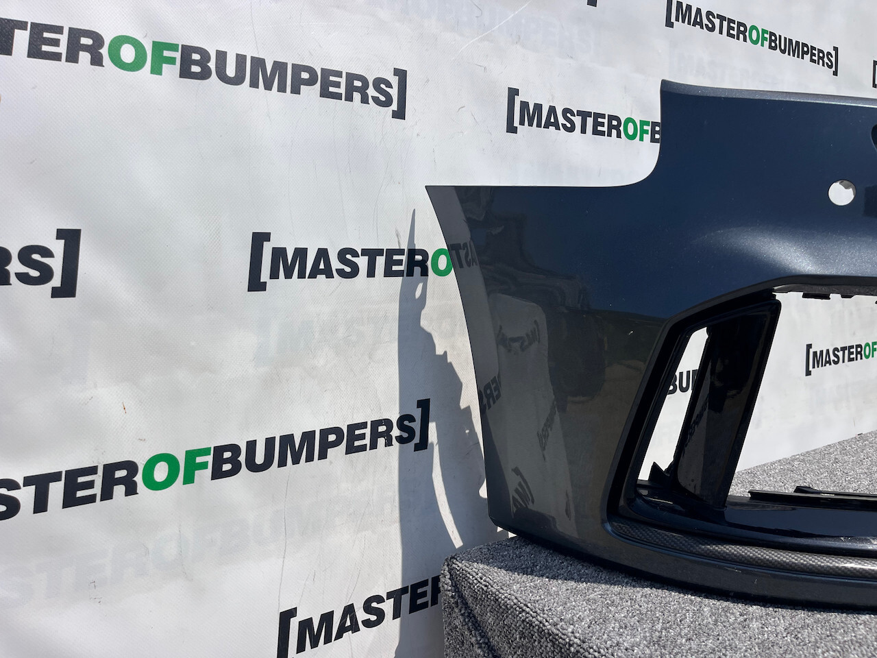 Audi Rs3 Hatchback 8v Lift 2016-2019 Front Bumper 4 Pdc Genuine [a826]