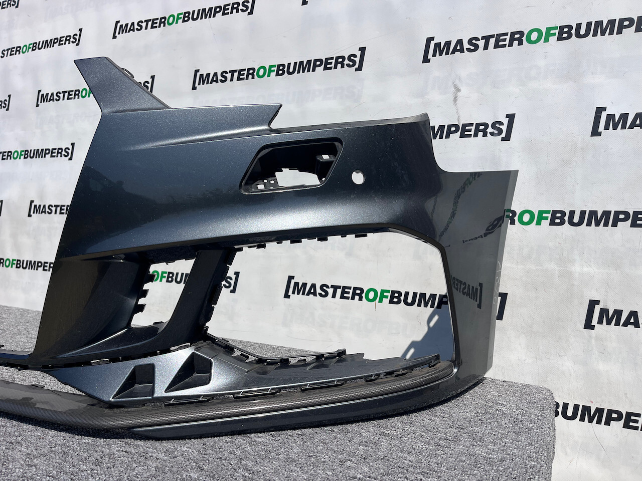 Audi Rs3 Hatchback 8v Lift 2016-2019 Front Bumper 4 Pdc Genuine [a826]