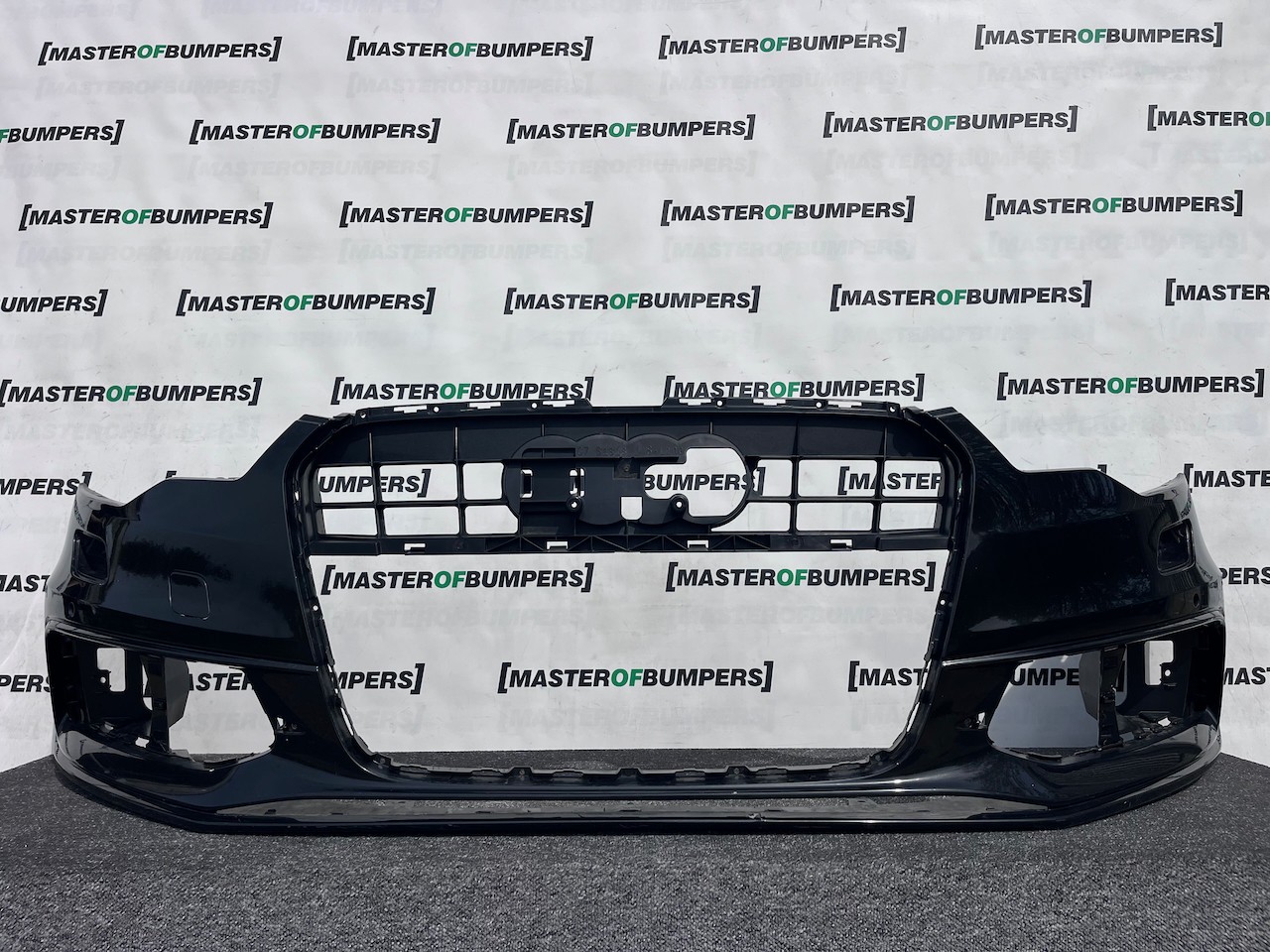 Audi A6 S Sline S6 Saloon Avant 2012-2014 Front Bumper 4 Pdc Jets Genuine [a973]