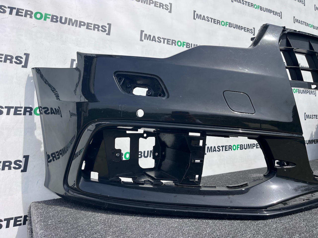 Audi A6 S Sline S6 Saloon Avant 2012-2014 Front Bumper 4 Pdc Jets Genuine [a973]