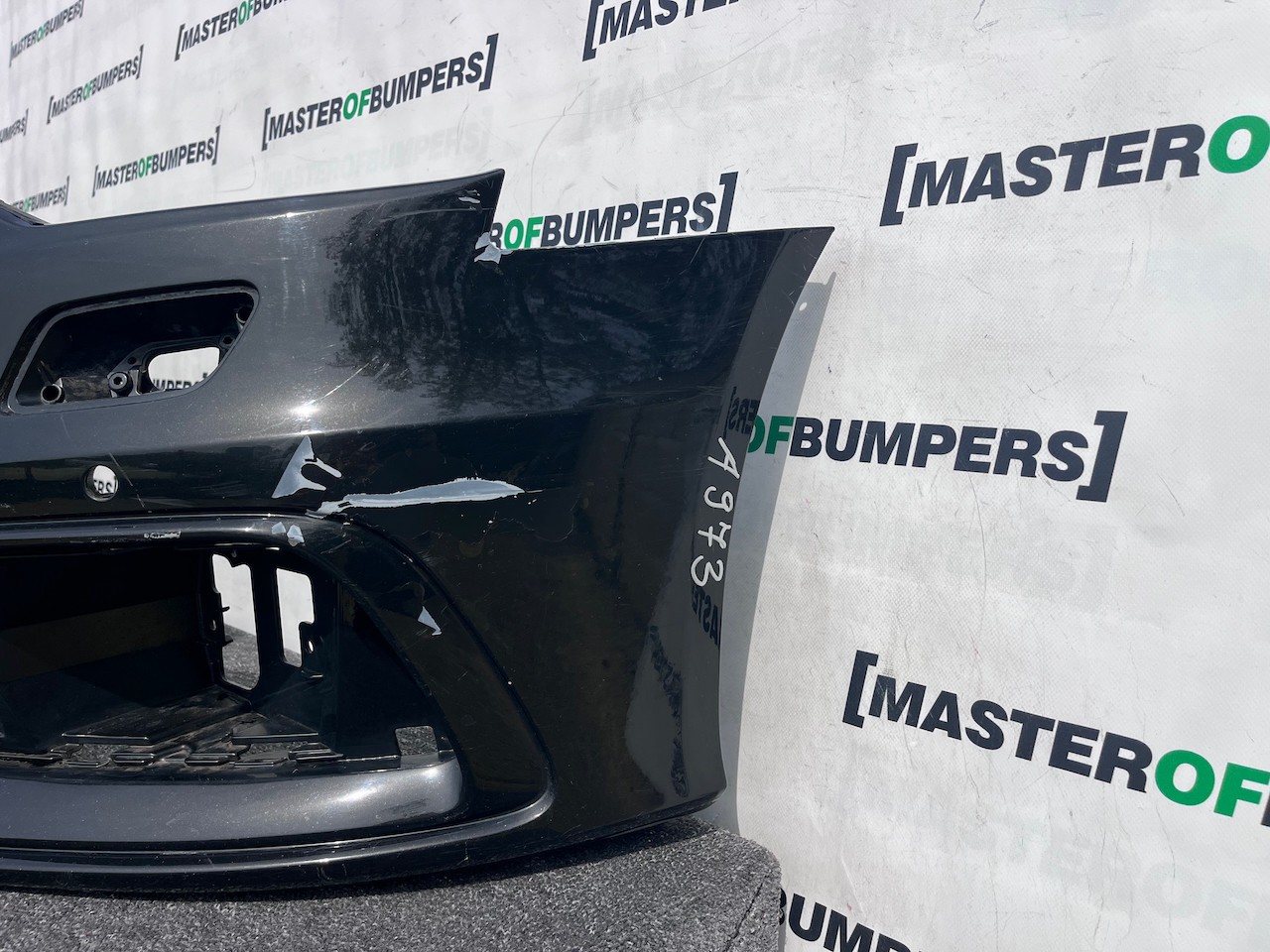 Audi A6 S Sline S6 Saloon Avant 2012-2014 Front Bumper 4 Pdc Jets Genuine [a973]