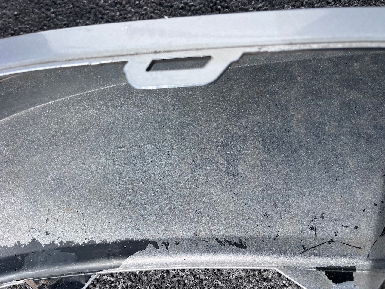 Audi Tt Se Sport Mk3 Coupe Cabrio 2015-2018 Front Bumper No Pdc Genuine [a975]