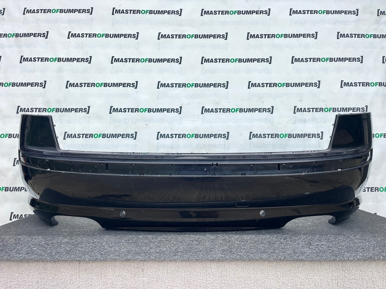 Audi S8 D3 4e Saloon 2003-2009 Rear Bumper W/ Diffuser 4 Pdc Genuine [a982]