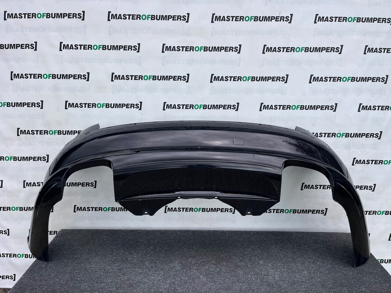 Audi S8 D3 4e Saloon 2003-2009 Rear Bumper W/ Diffuser 4 Pdc Genuine [a982]