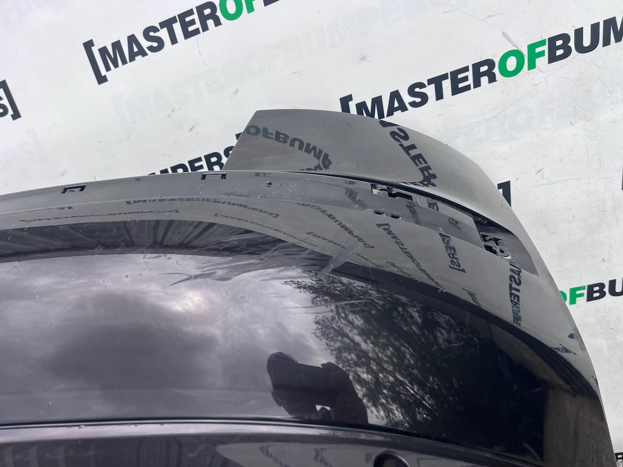 Audi S8 D3 4e Saloon 2003-2009 Rear Bumper W/ Diffuser 4 Pdc Genuine [a982]