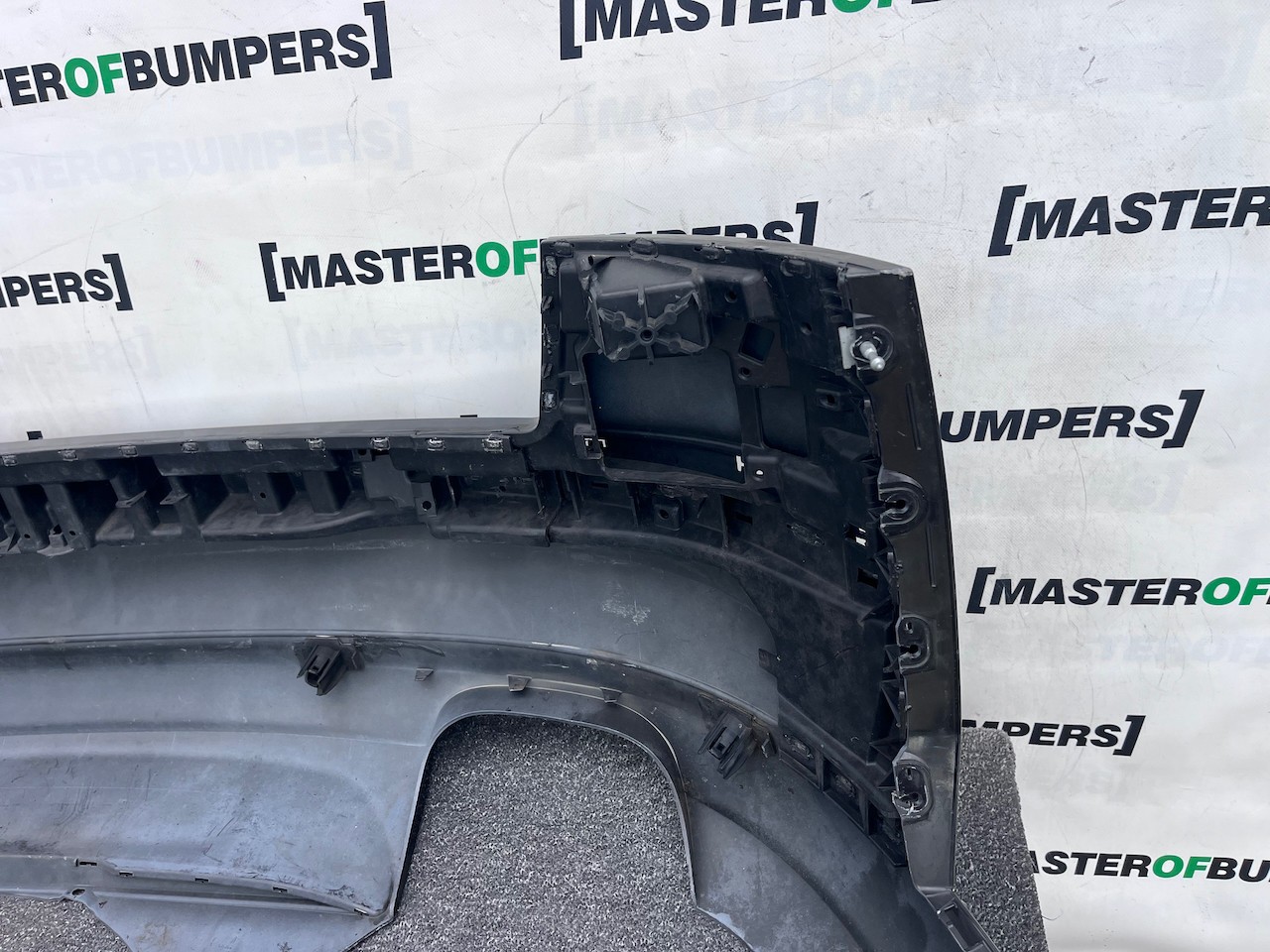 Audi S8 D3 4e Saloon 2003-2009 Rear Bumper W/ Diffuser 4 Pdc Genuine [a982]
