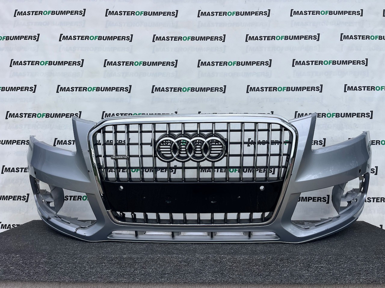 Audi Q5 Se Quattro Suv Mk1 Lift 2012-2016 Front Bumper 4 Pdc Genuine [a984]