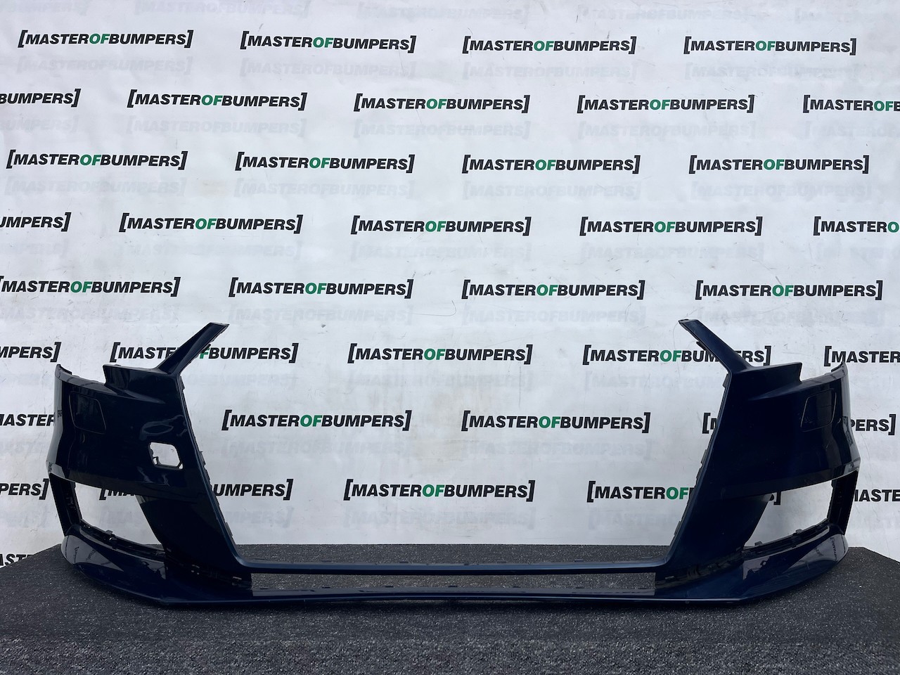 Audi A3 Se 8v Lift Hatchback 2016-2019 Front Bumper No Pdc Jets Genuine [a985]