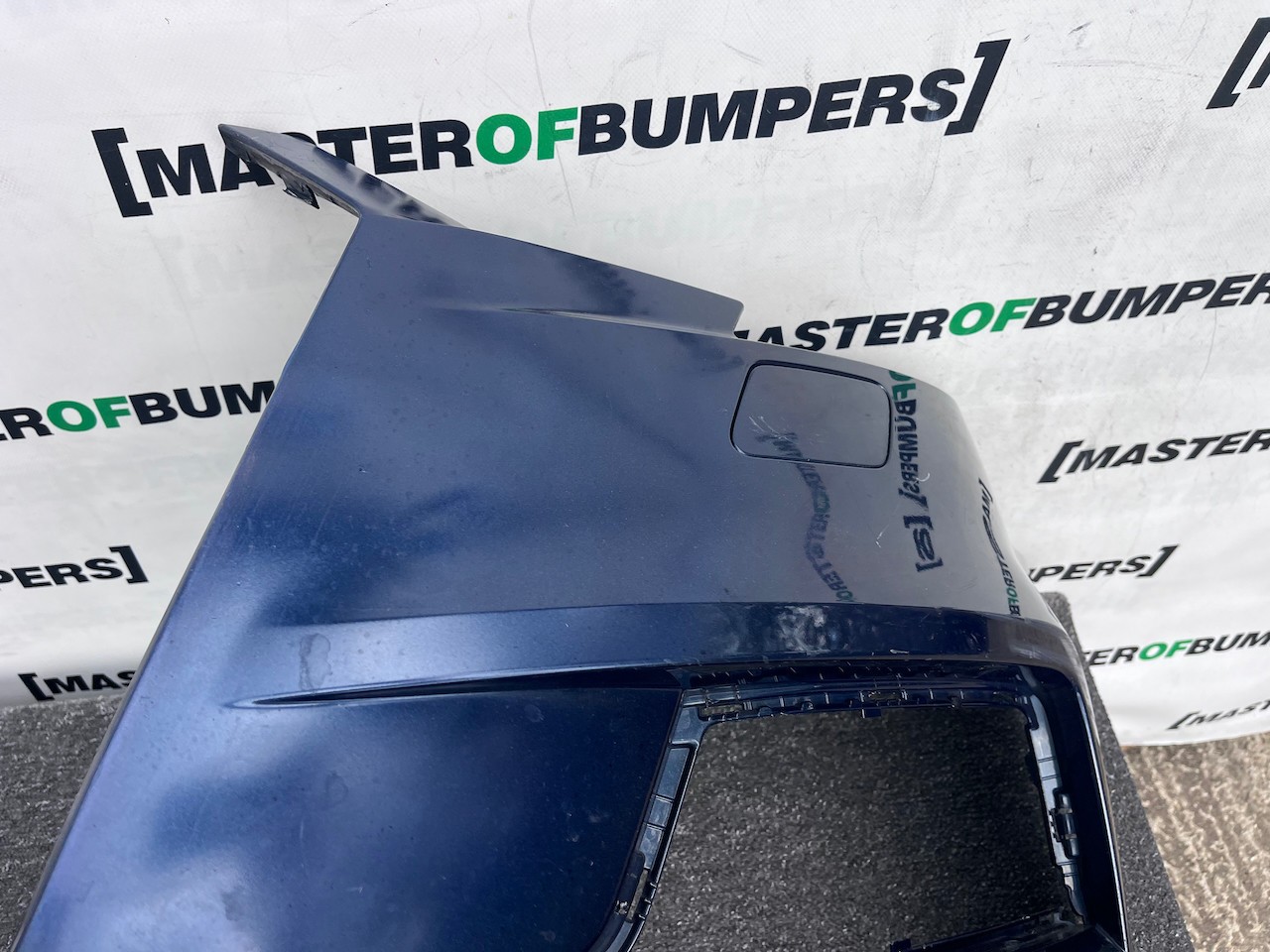 Audi A3 Se 8v Lift Hatchback 2016-2019 Front Bumper No Pdc Jets Genuine [a985]