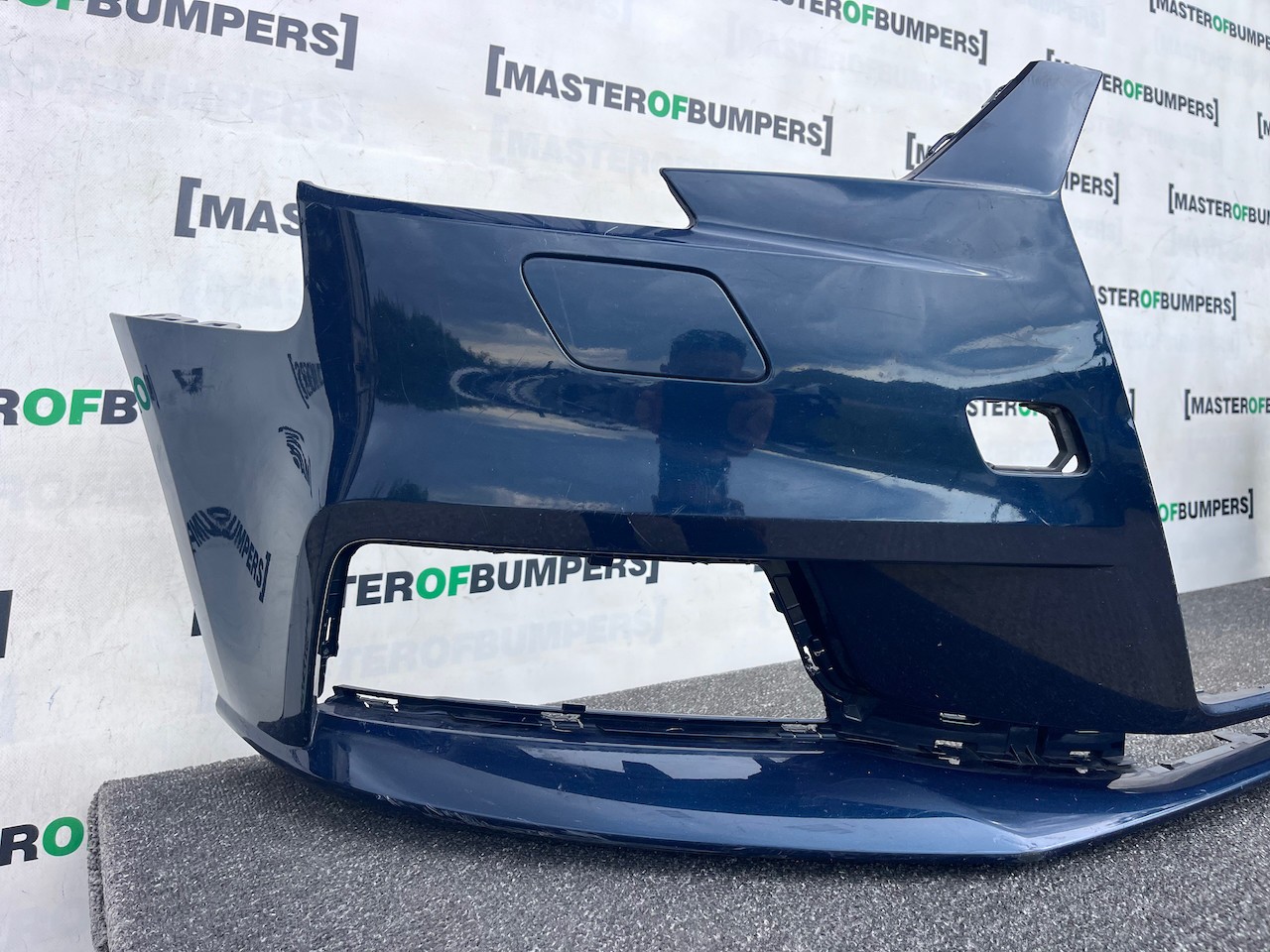 Audi A3 Se 8v Lift Hatchback 2016-2019 Front Bumper No Pdc Jets Genuine [a985]