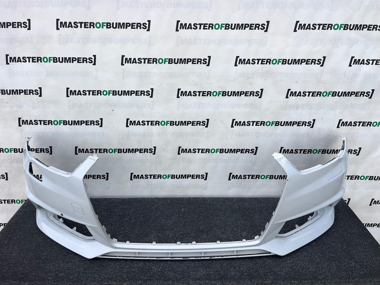 Audi A1 S-line Hatchback Lift 2015-2018 Front Bumper No Pdc Jets Genuine [a999]