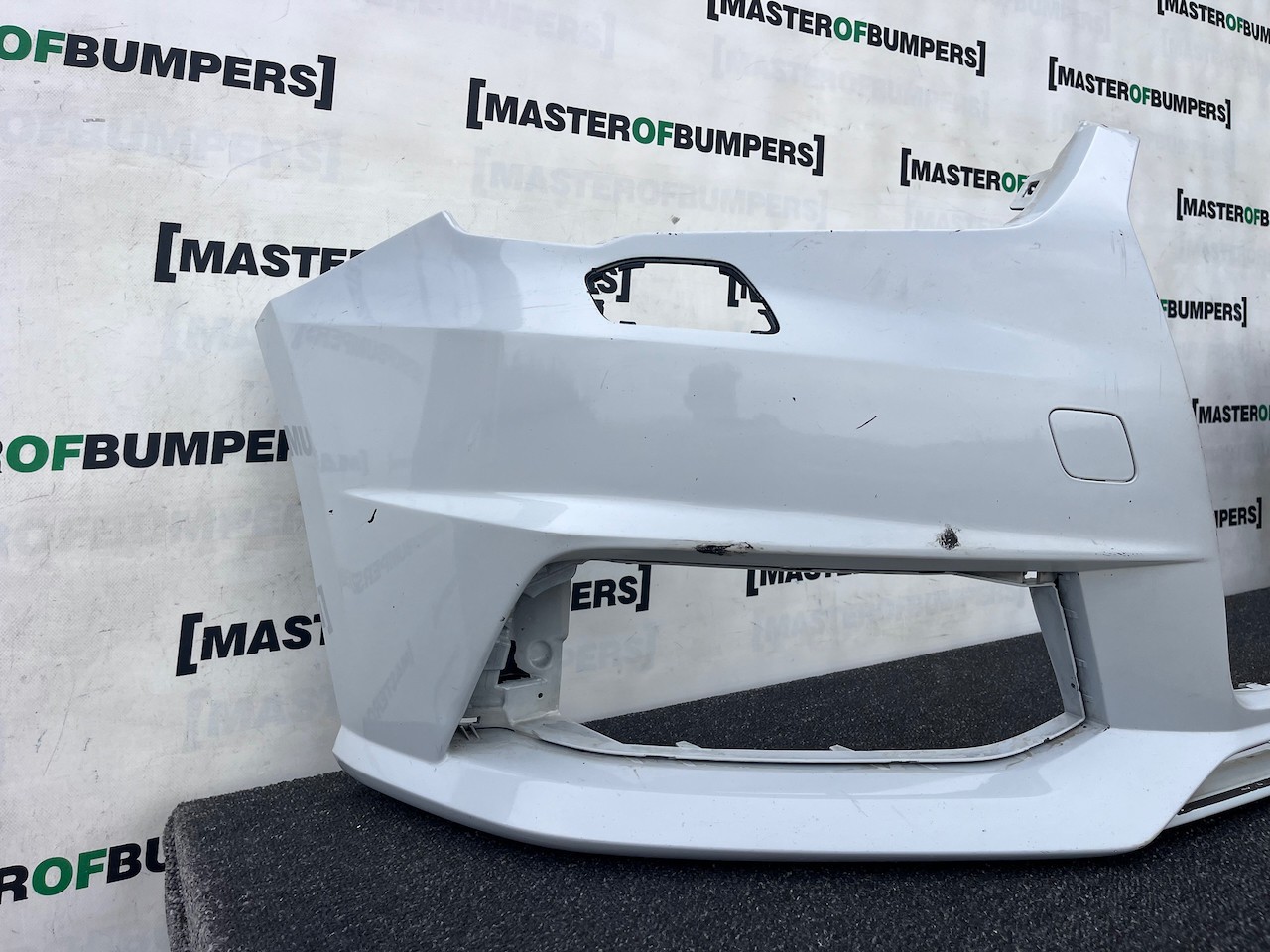 Audi A1 S-line Hatchback Lift 2015-2018 Front Bumper No Pdc Jets Genuine [a999]