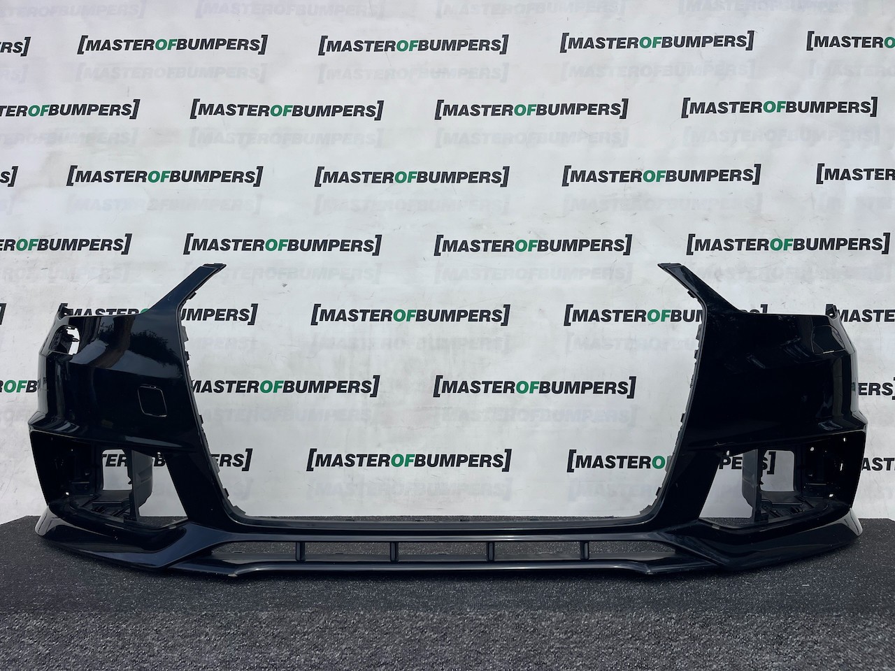 Audi A1 S-line S1 Hatchback Lift 2015-2018 Front Bumper No Pdc Jets Genuine [a3]