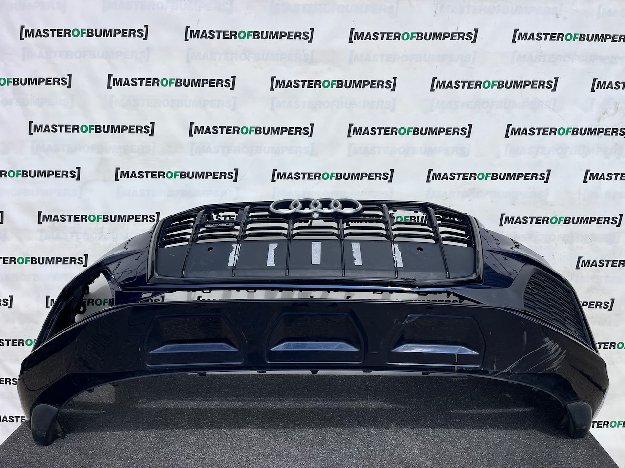 Audi Sq7 Q7 S Line Lift 2019-2022 Front Bumper W/lip 4 Pdc Genuine [a10]