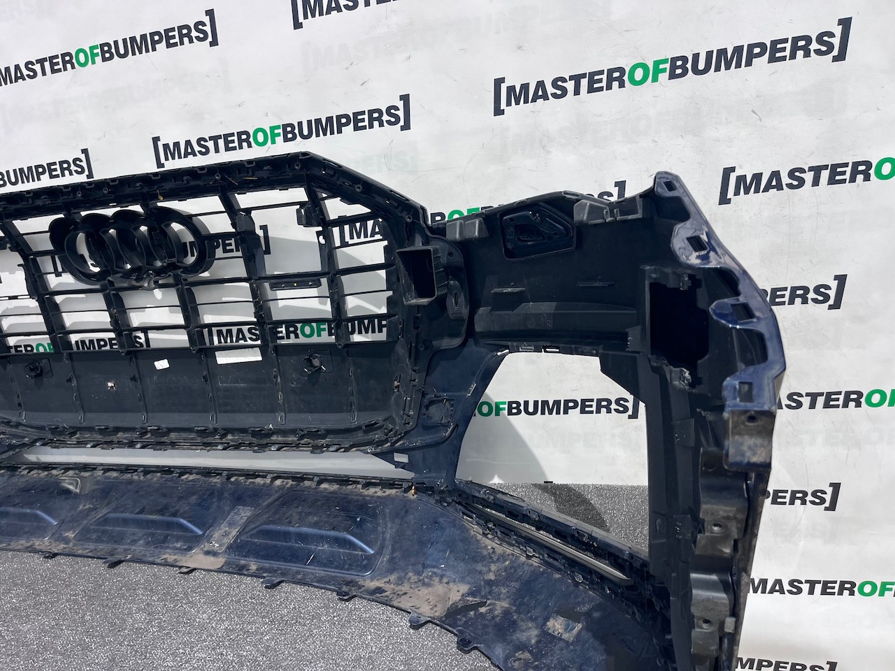 Audi Sq7 Q7 S Line Lift 2019-2022 Front Bumper W/lip 4 Pdc Genuine [a10]