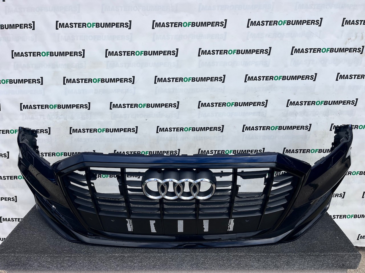 Audi Sq7 Q7 S Line Lift 2019-2022 Front Bumper W/lip 4 Pdc Genuine [a10]