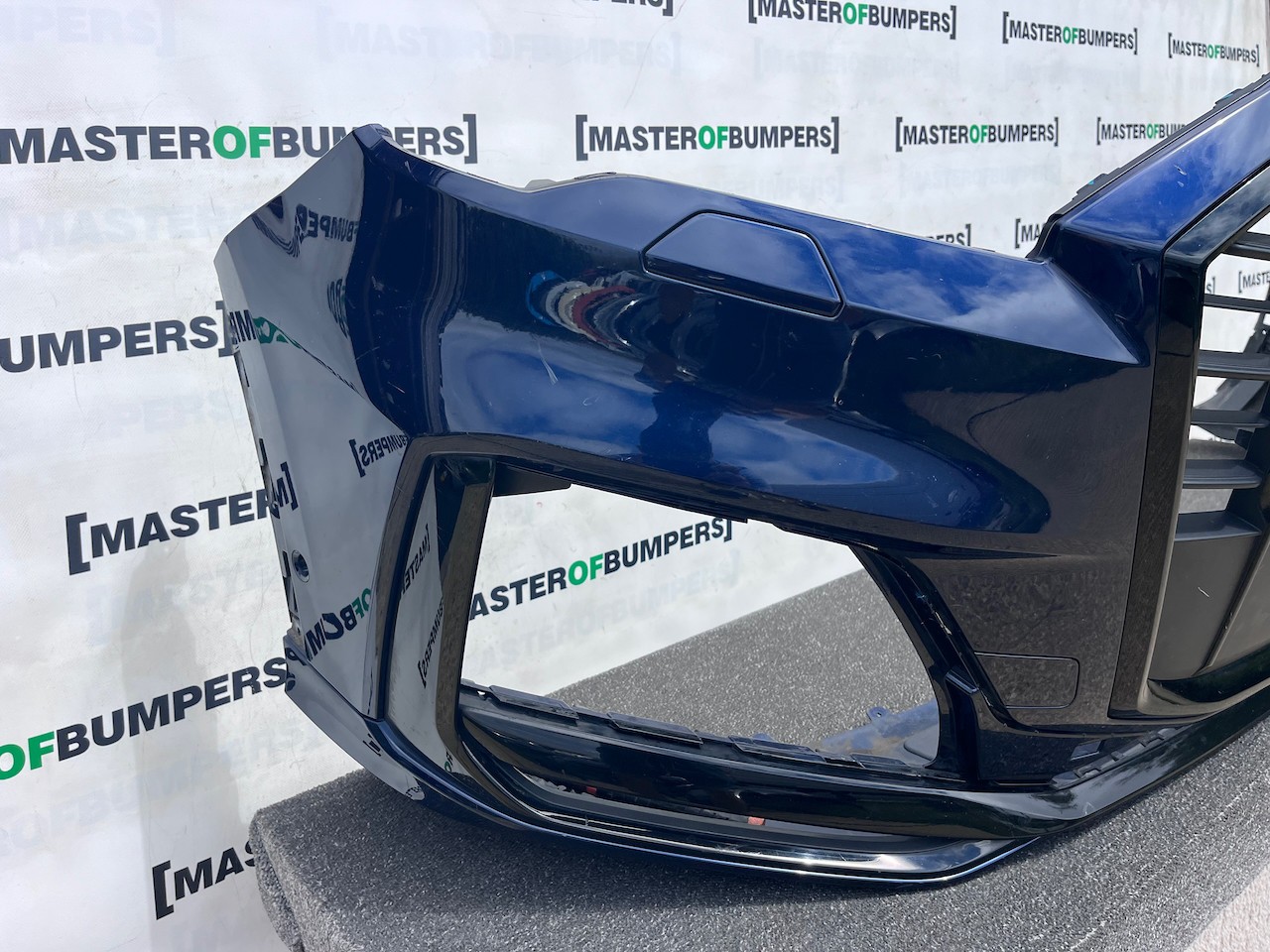 Audi Sq7 Q7 S Line Lift 2019-2022 Front Bumper W/lip 4 Pdc Genuine [a10]