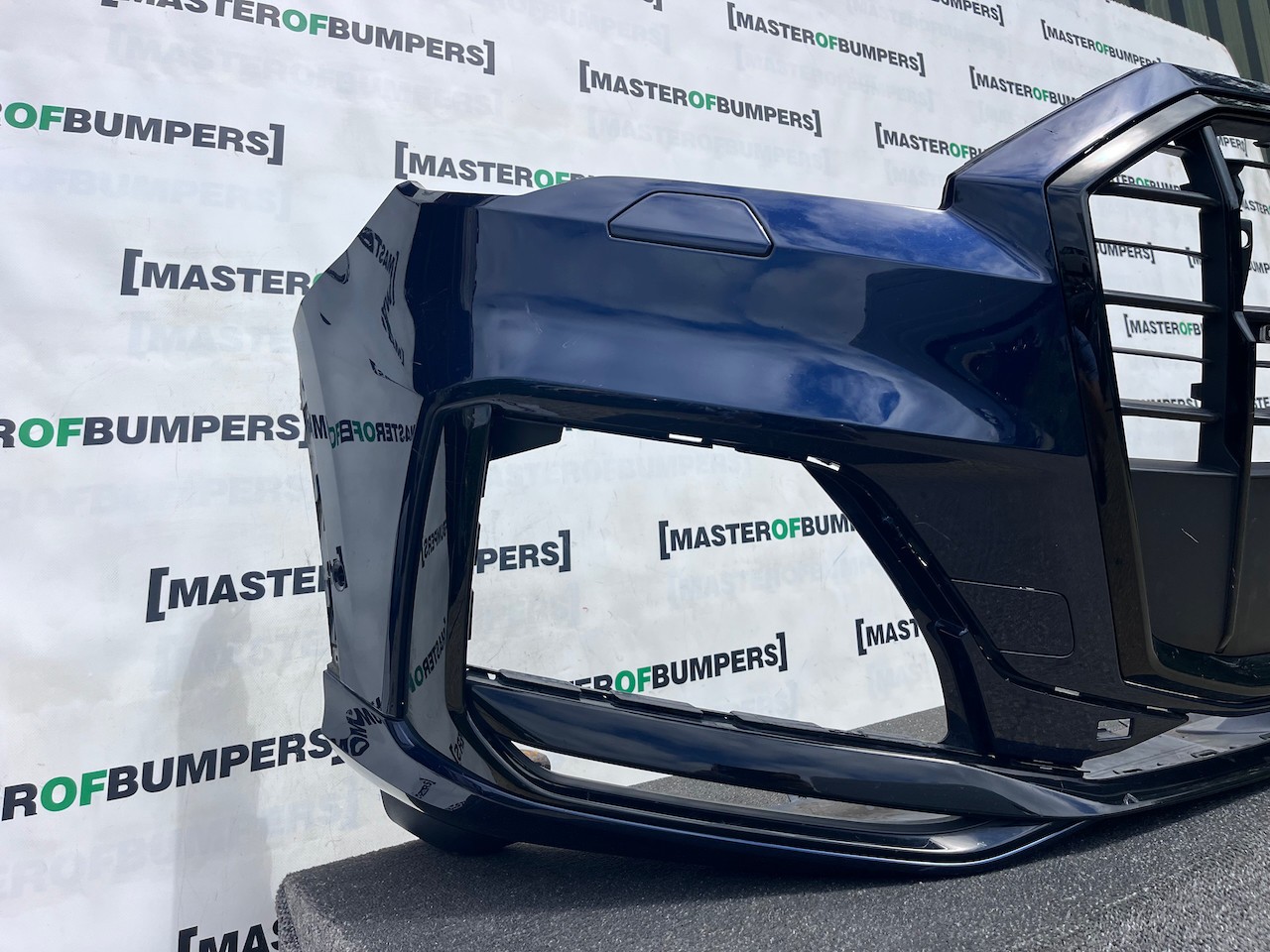 Audi Sq7 Q7 S Line Lift 2019-2022 Front Bumper W/lip 4 Pdc Genuine [a10]