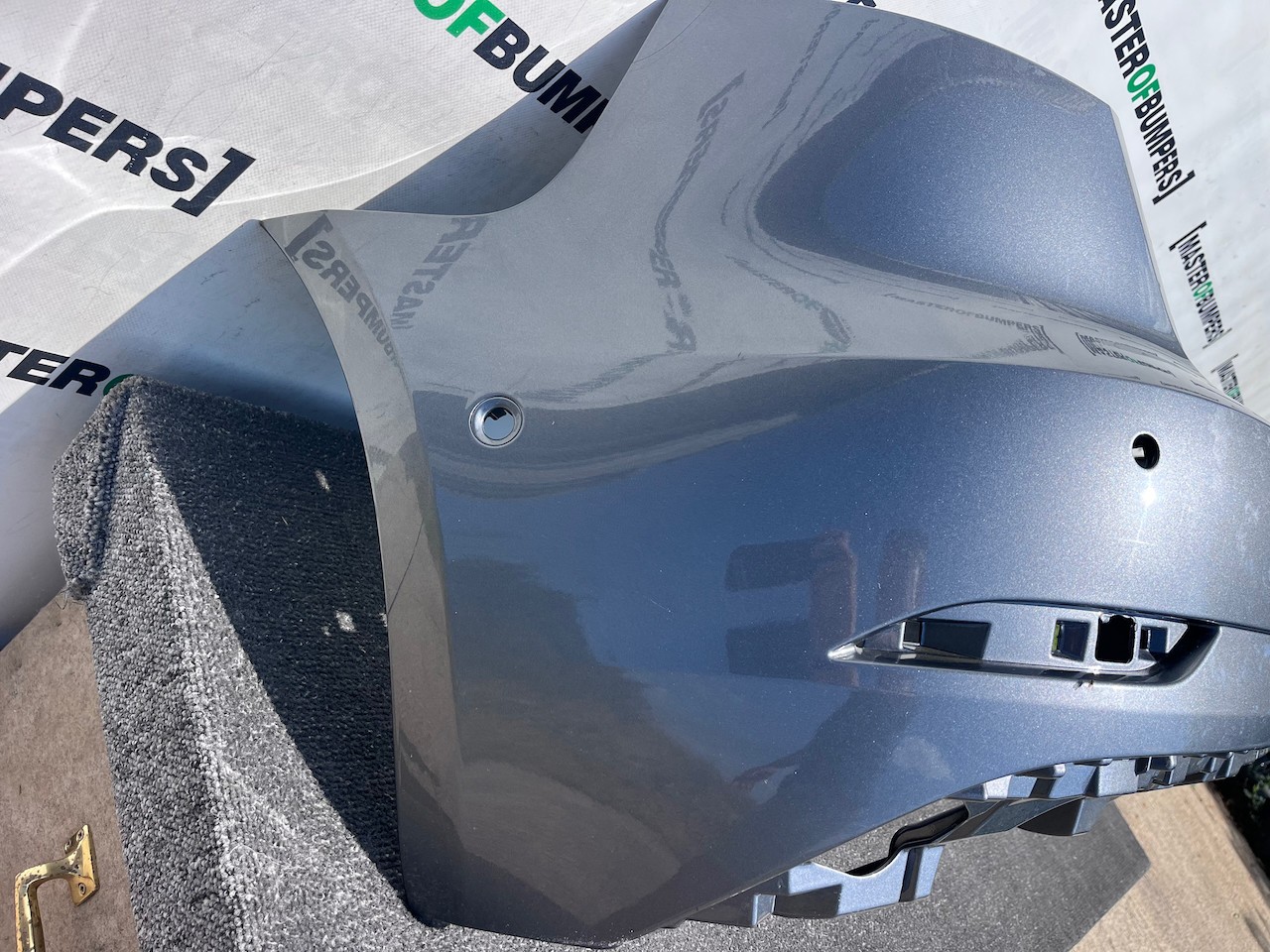 Audi A3 Se Hatchback 8v Lift 5 Doors 2016-2019 Rear Bumper 6 Pdc Genuine [a909]
