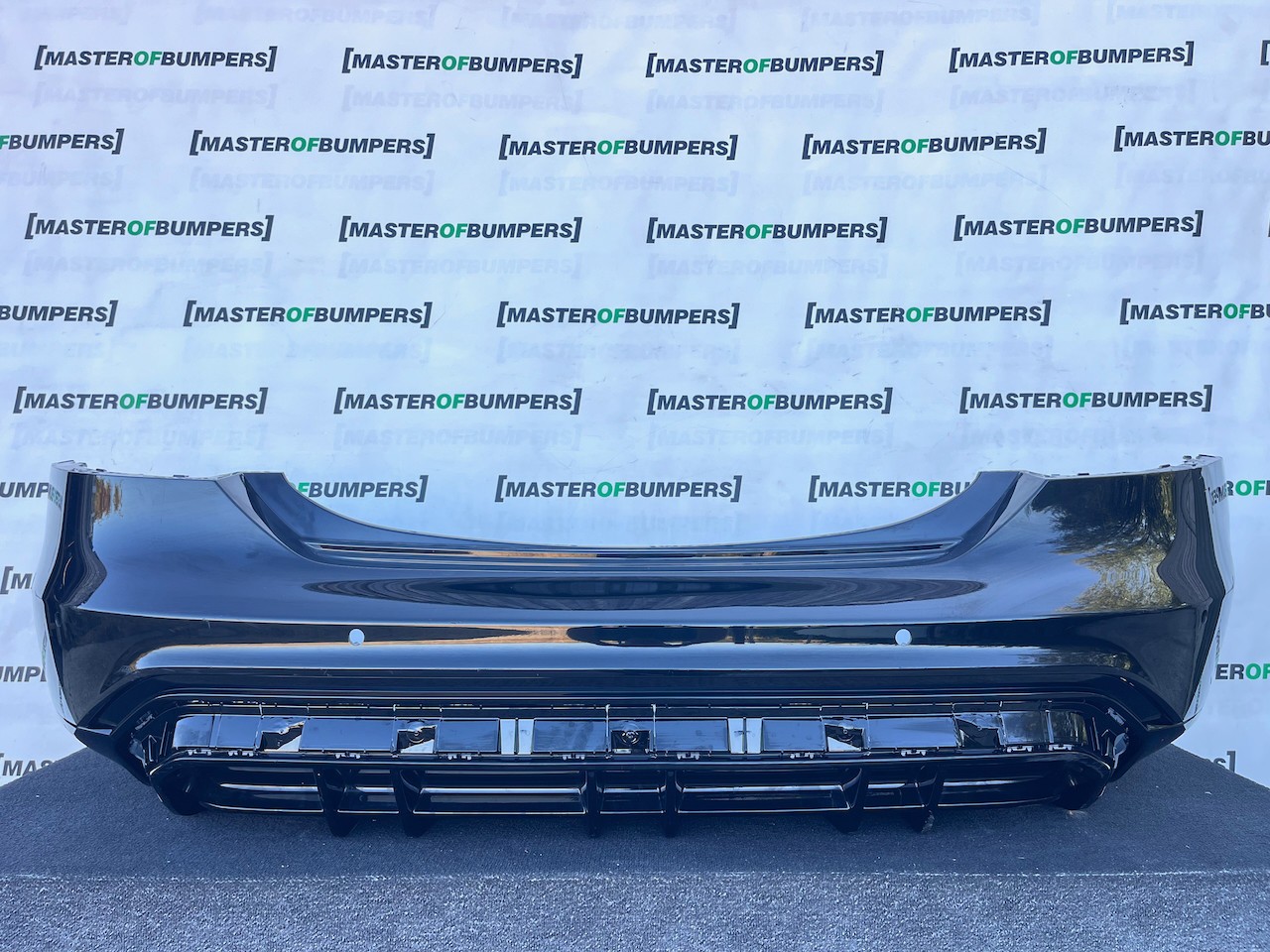 Audi E-tron Gt Rs Etron Sportback 2020-2025 Rear Bumper 4 Pdc Genuine [a62]