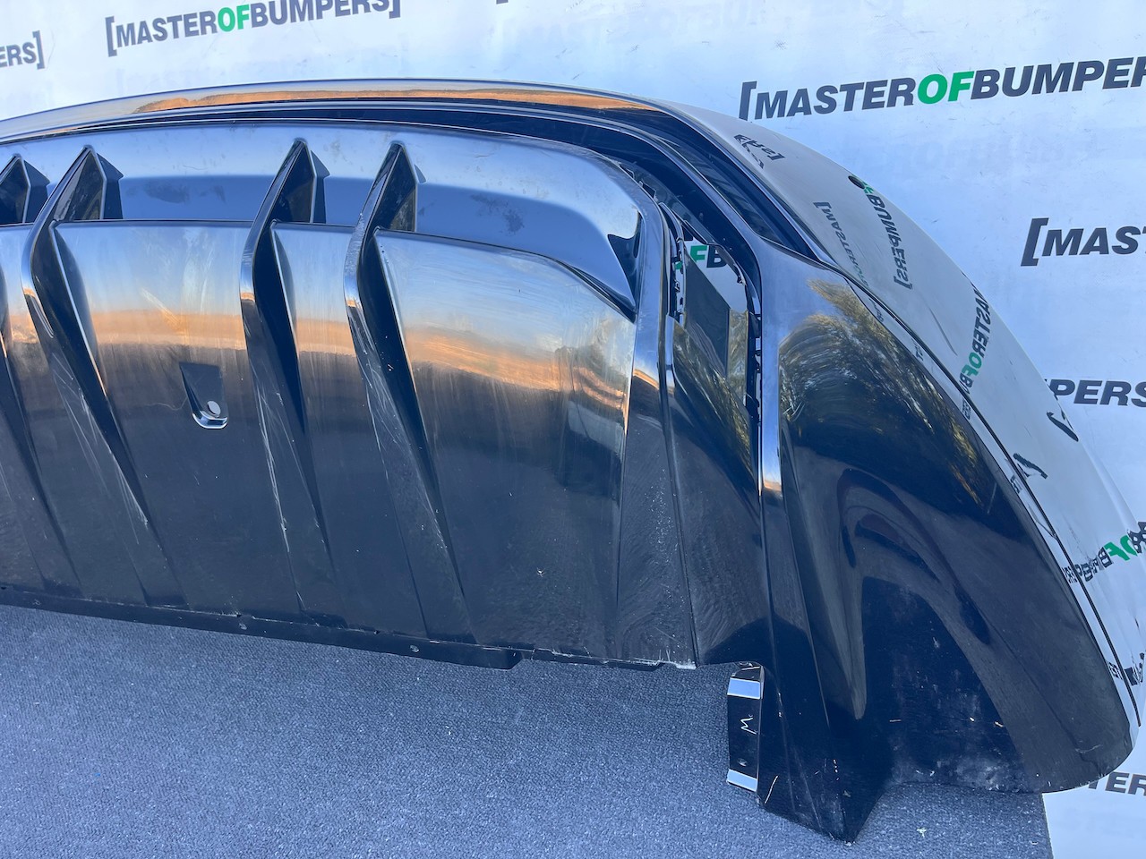 Audi E-tron Gt Rs Etron Sportback 2020-2025 Rear Bumper 4 Pdc Genuine [a62]