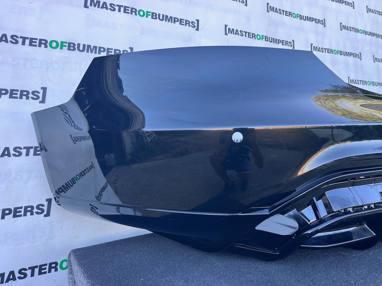 Audi E-tron Gt Rs Etron Sportback 2020-2025 Rear Bumper 4 Pdc Genuine [a62]