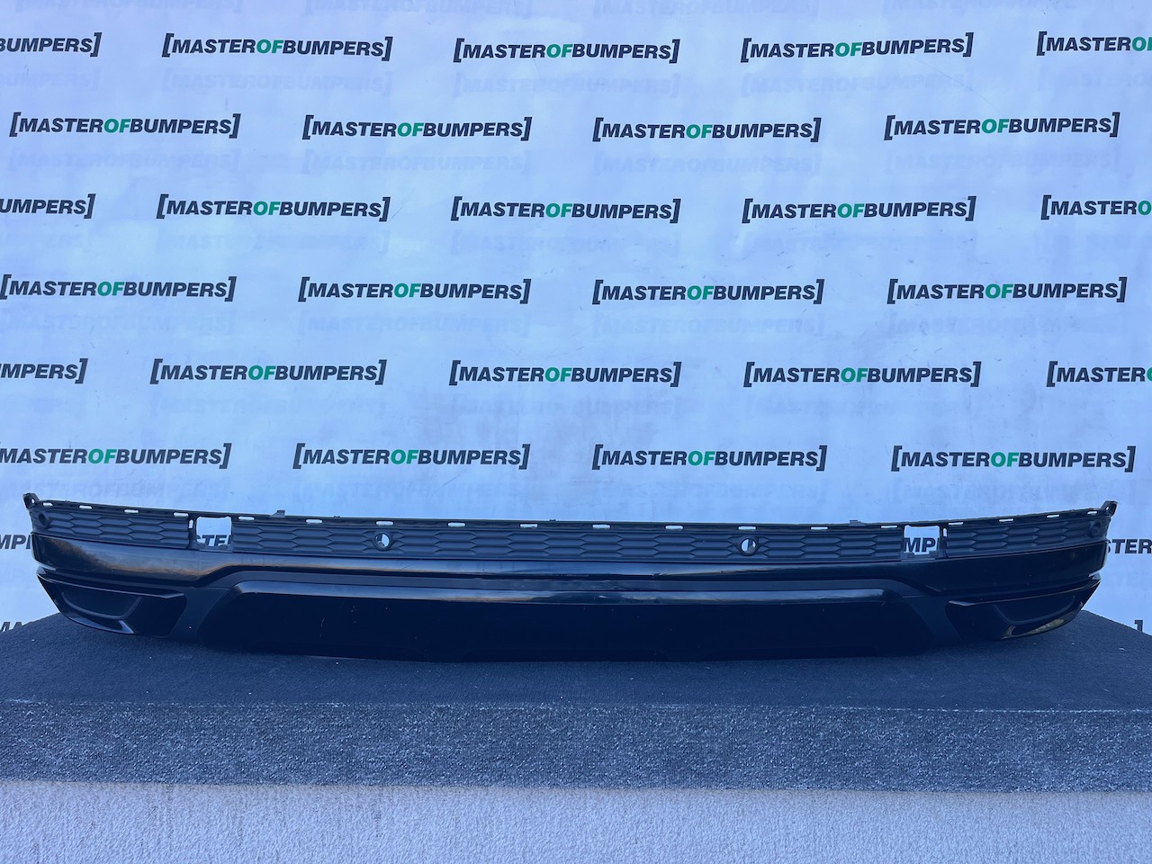 Audi Q7 S Line Suv Mk2 Lift 2019-2023 Rear Bumper Difuser Pdc Genuine [a65]