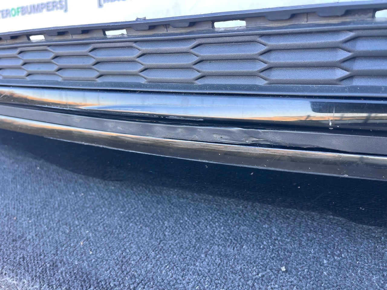 Audi Q7 S Line Suv Mk2 Lift 2019-2023 Rear Bumper Difuser Pdc Genuine [a65]