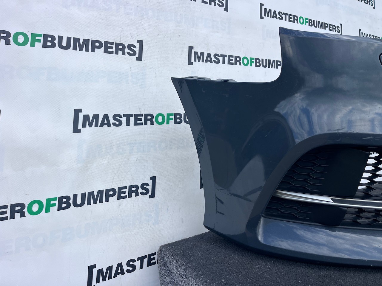 Audi A3 S-line S3 Hatchback Lift 2016-2019 Front Bumper No Pdc Genuine [a93]