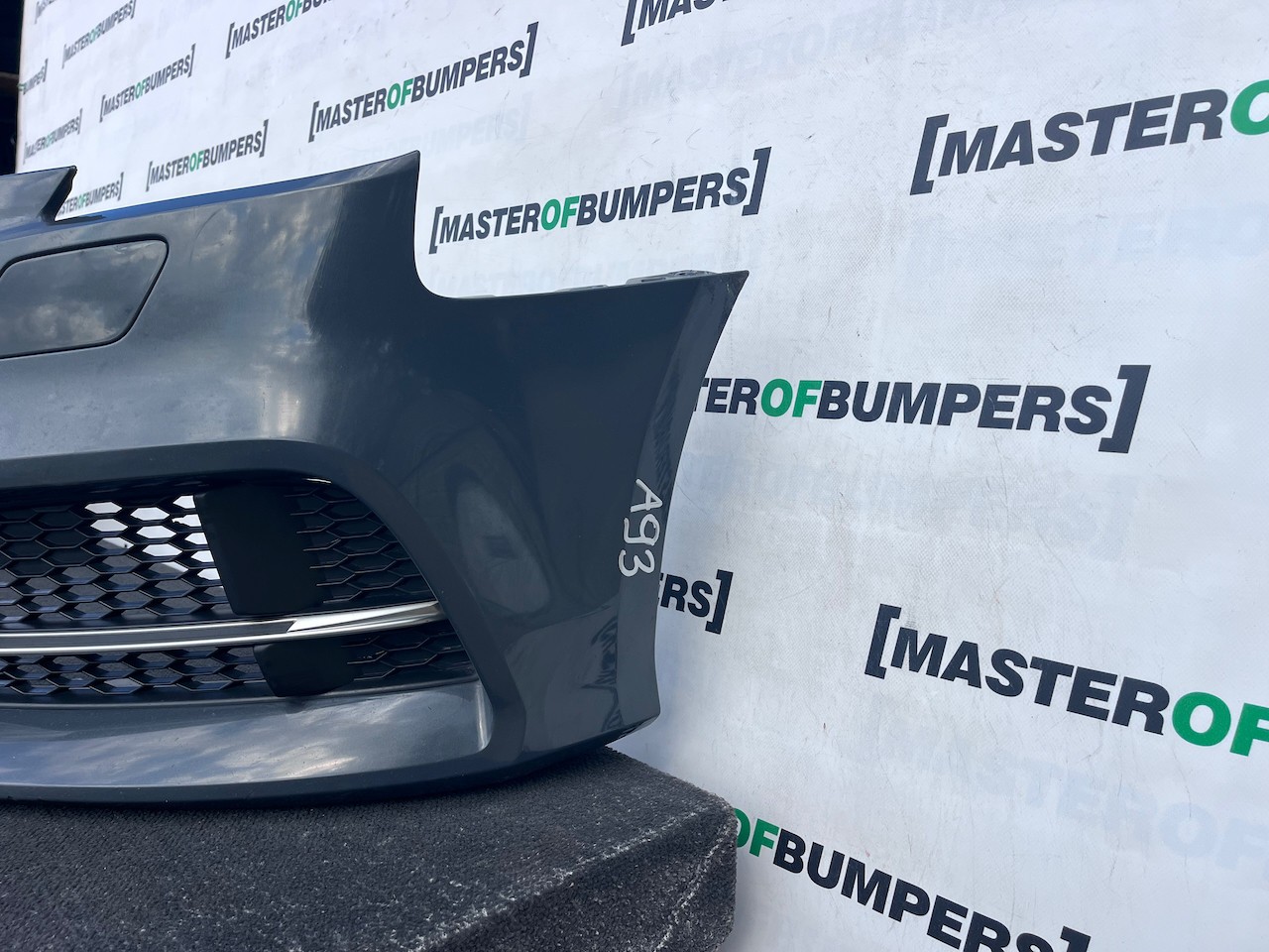 Audi A3 S-line S3 Hatchback Lift 2016-2019 Front Bumper No Pdc Genuine [a93]