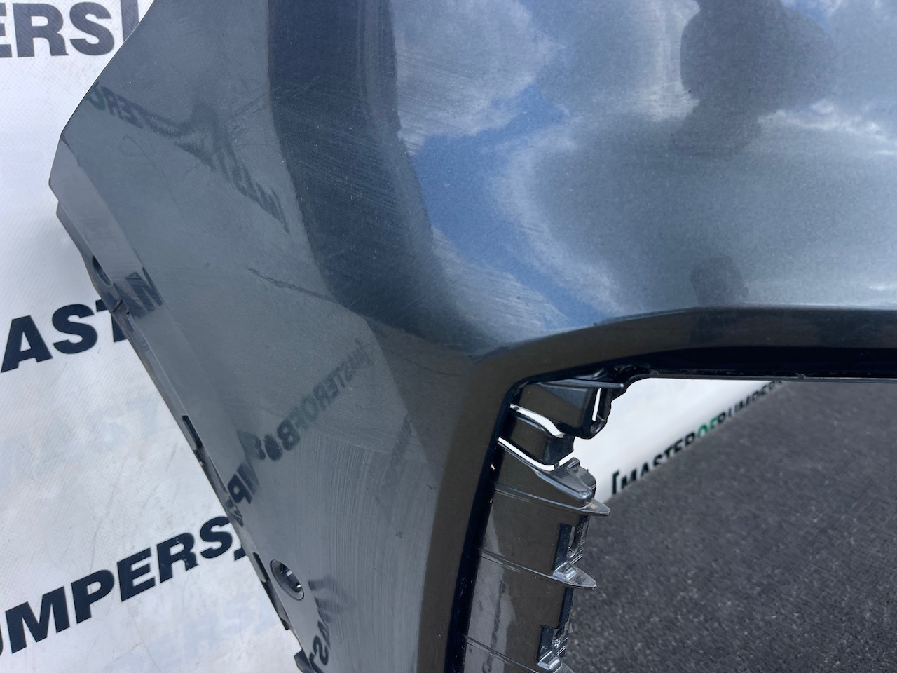 Audi Q7 S Line Suv Face Lift 2019-2023 Front Bumper Skin 6 Pdc Genuine [a77]
