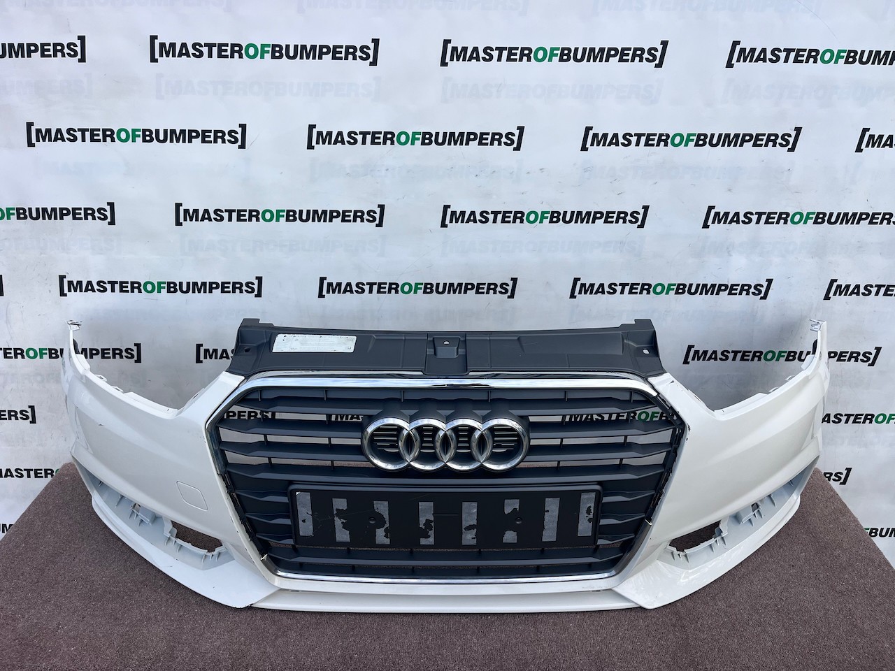 Audi A1 Se Lift Hatchback 2015-2018 Front Bumper No Pdc No Jets Genuine [a97]