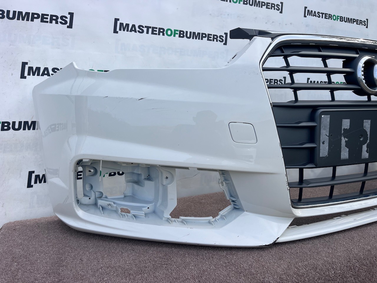 Audi A1 Se Lift Hatchback 2015-2018 Front Bumper No Pdc No Jets Genuine [a97]