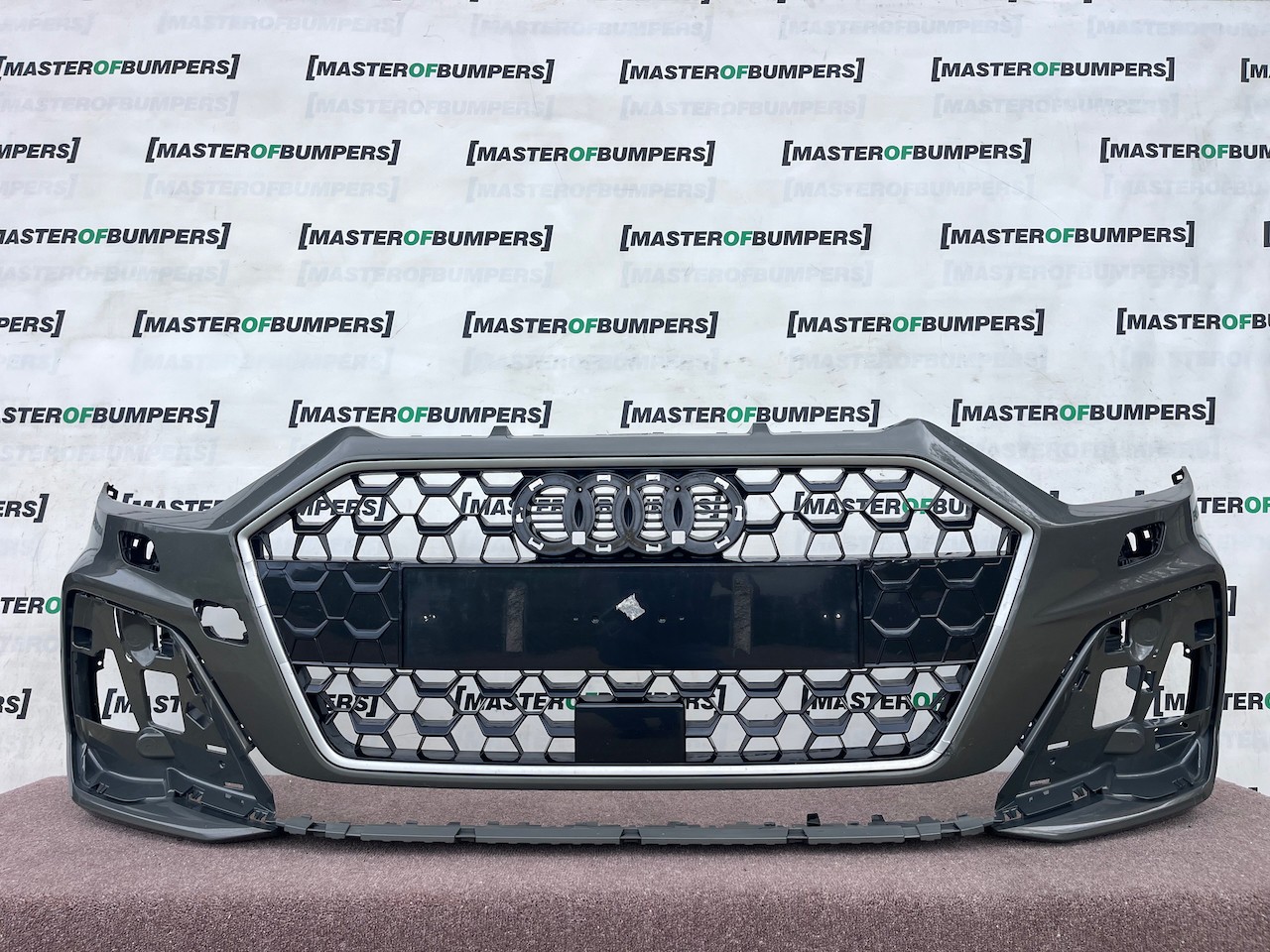 Audi A1 S Line S1 Mk2 Hatchback 2019-2026 Front Bumper 4 Pdc Jets Genuine [a106]