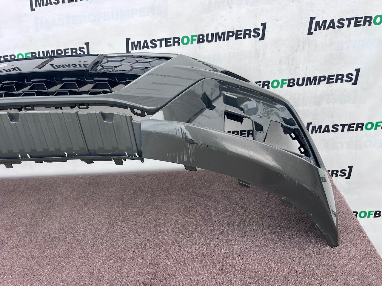 Audi A1 S Line S1 Mk2 Hatchback 2019-2026 Front Bumper 4 Pdc Jets Genuine [a106]