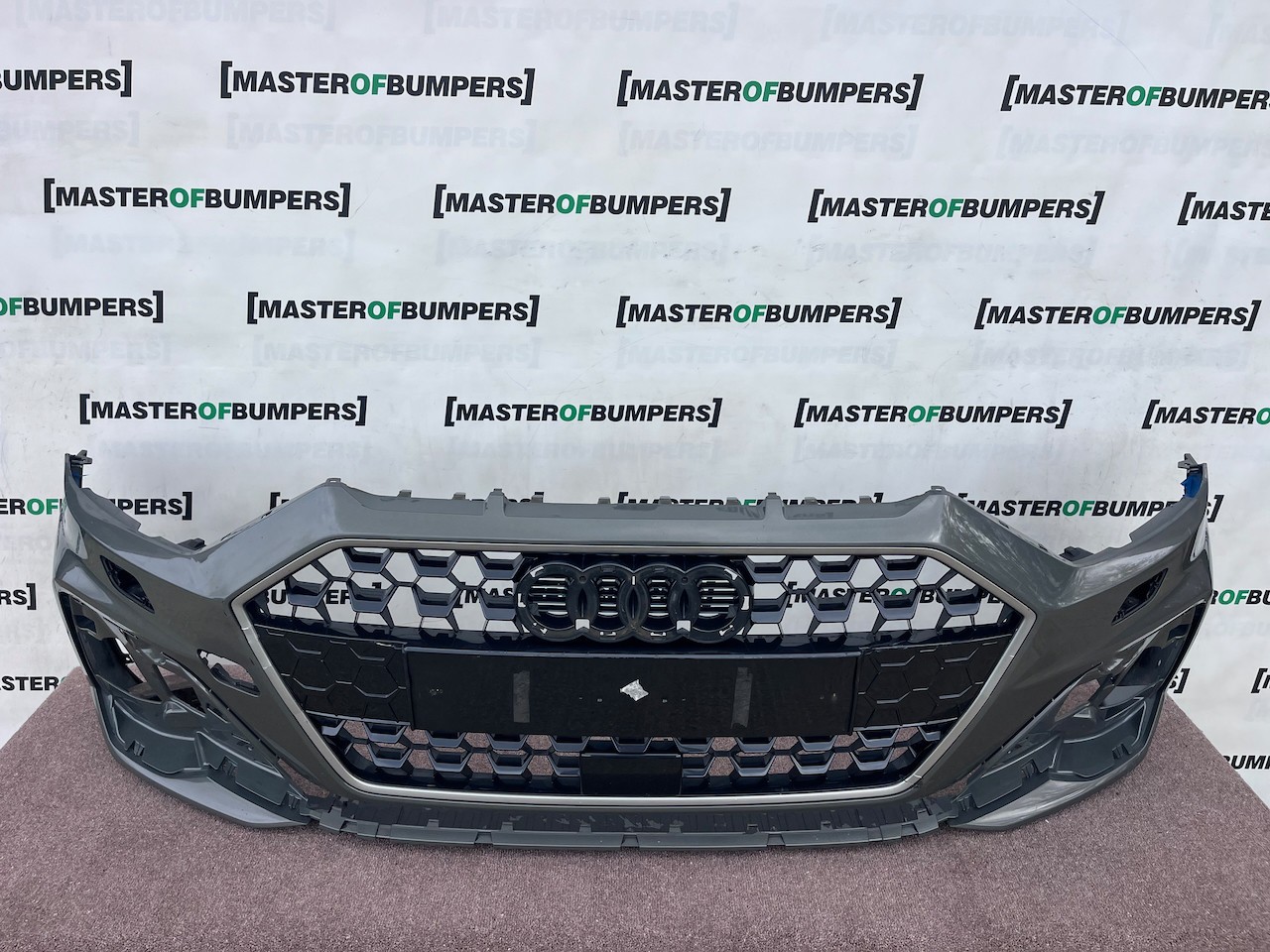 Audi A1 S Line S1 Mk2 Hatchback 2019-2026 Front Bumper 4 Pdc Jets Genuine [a106]