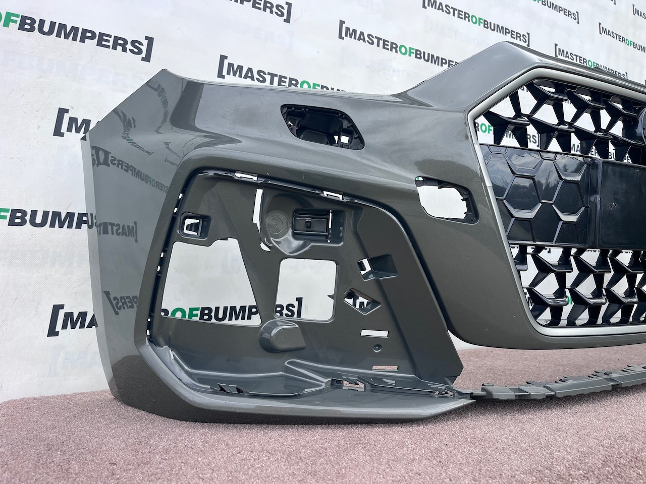 Audi A1 S Line S1 Mk2 Hatchback 2019-2026 Front Bumper 4 Pdc Jets Genuine [a106]