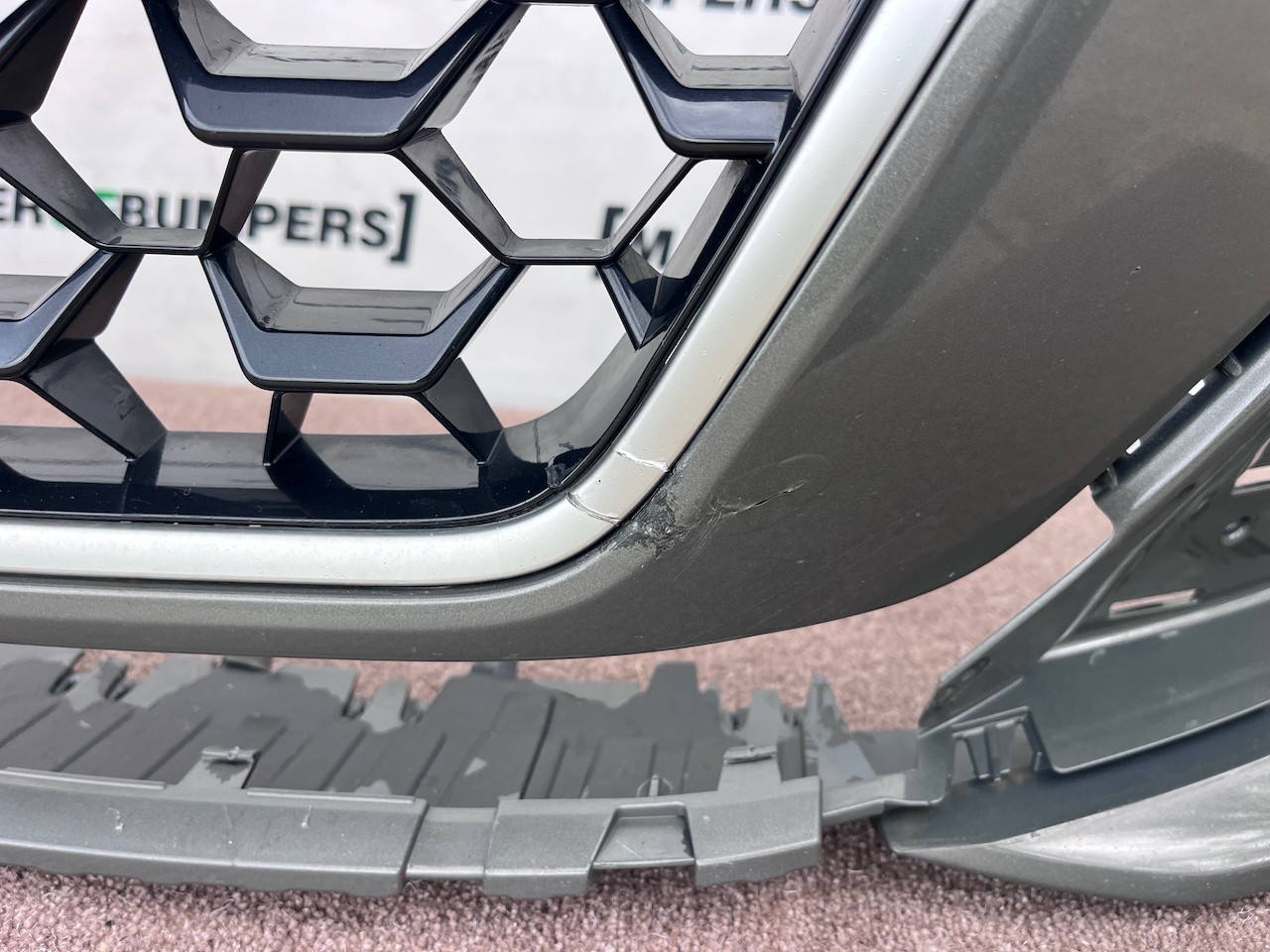 Audi A1 S Line S1 Mk2 Hatchback 2019-2026 Front Bumper 4 Pdc Jets Genuine [a106]