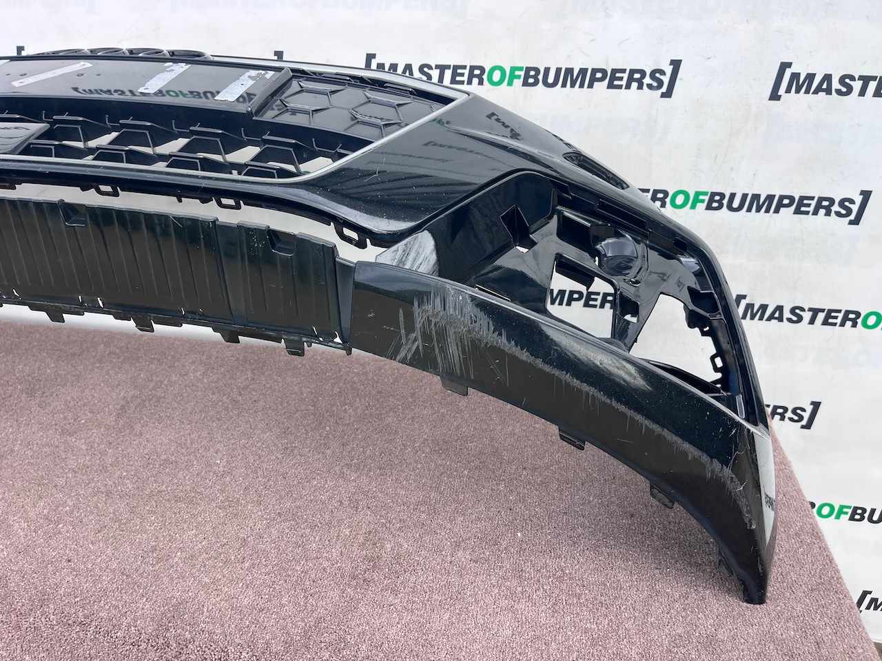 Audi A1 S Line Mk2 Hatchback 2019-2026 Front Bumper No Pdc Jets Genuine [a107]